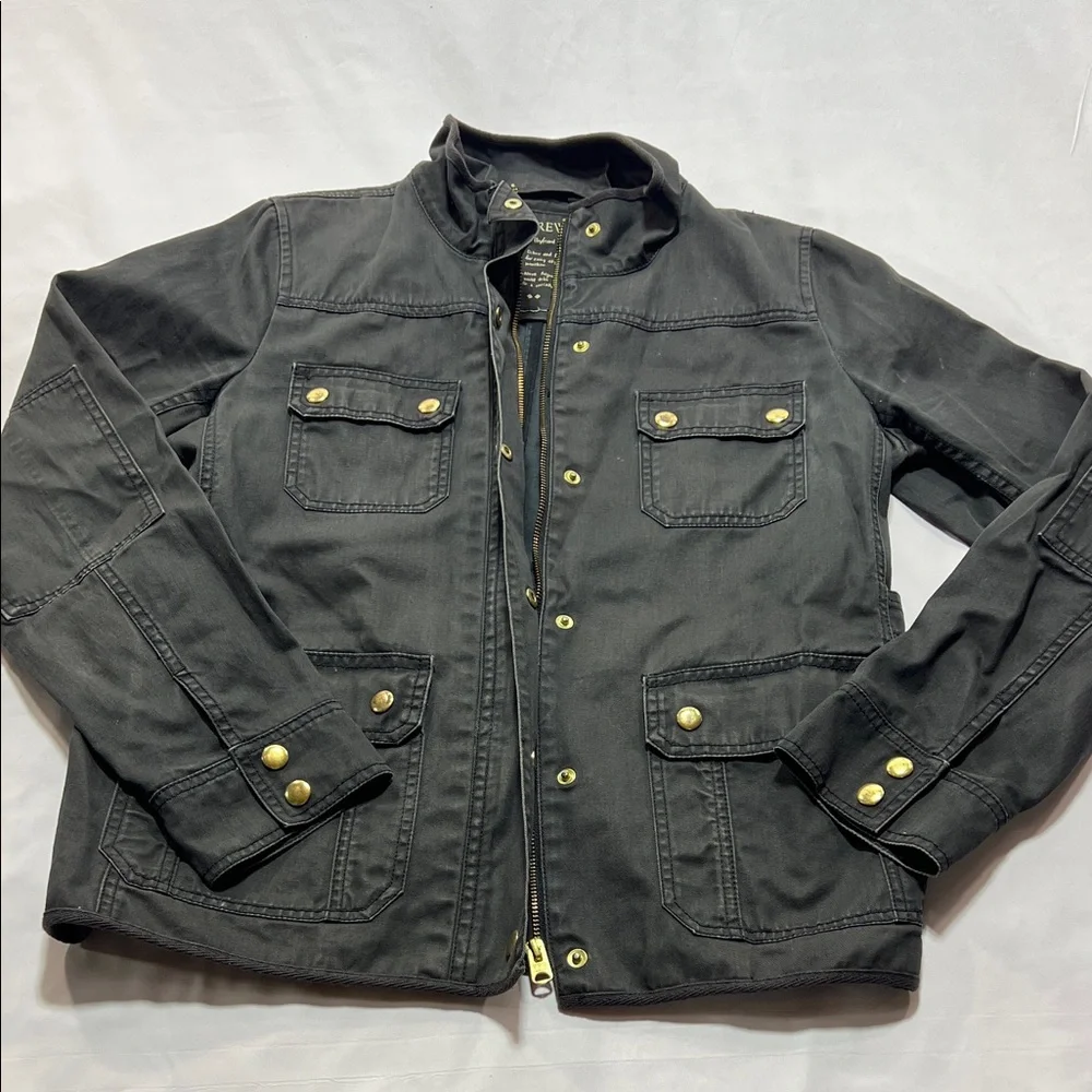 J crew relaxed boyfriend field jacket size M - Picture 2 of 10